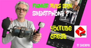 Filmer avec sonsmqrtphone : YouTube Create